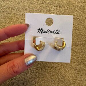 Madewell pave earrings
